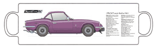 Triumph Spitfire MkIV (hard top) 1970-74 Mug 2